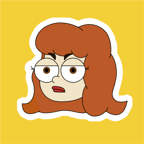 Nappyville Gabby Summers character headshot