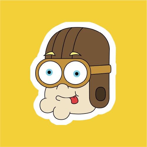Nappyville Chad Fuselage character headshot