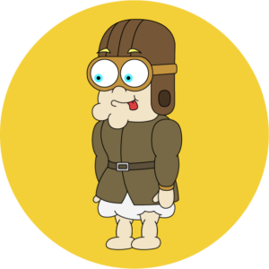 Nappyville Chad Fuselage Character